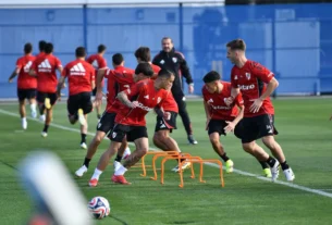 River tuvo su primera práctica en Estados Unidos y un titular sería suplente en este Mundial de Clubes