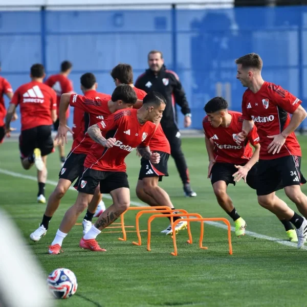 River tuvo su primera práctica en Estados Unidos y un titular sería suplente en este Mundial de Clubes