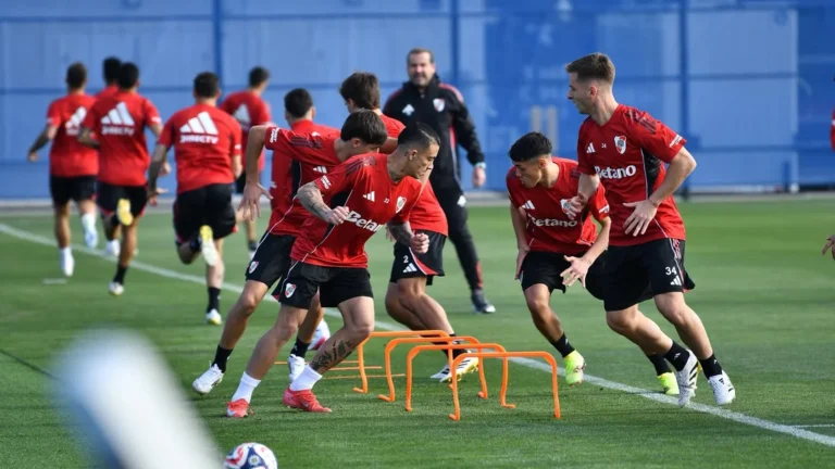 River tuvo su primera práctica en Estados Unidos y un titular sería suplente en este Mundial de Clubes