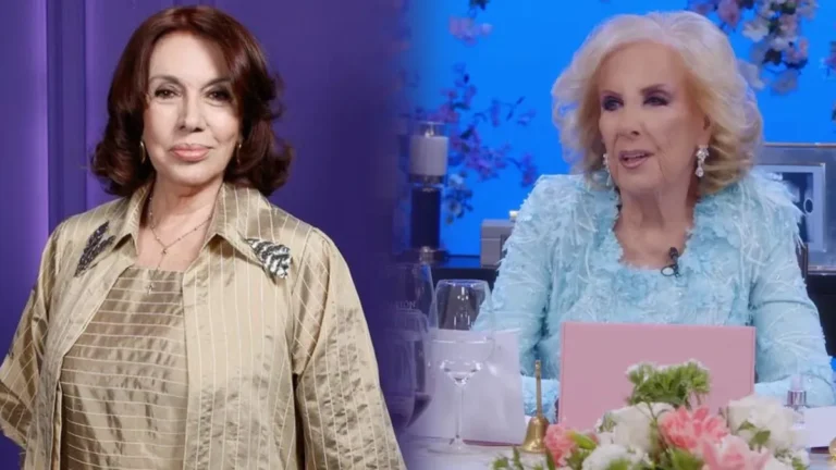 Nora Cárpena sorprendió en la mesa de Mirtha: “Me tenía prohibida, Mirtha se había enojado conmigo”