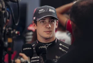 Colapinto se lamentó por su última vuelta en la clasificación: “Una pena”