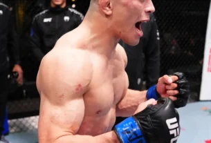 Histórico: Kevin Vallejos es el tercer argentino en los rankings de la UFC