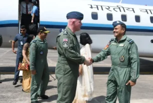 El jefe de la Fuerza Aérea británica ratificó que la defensa de Malvinas es «innegociable»